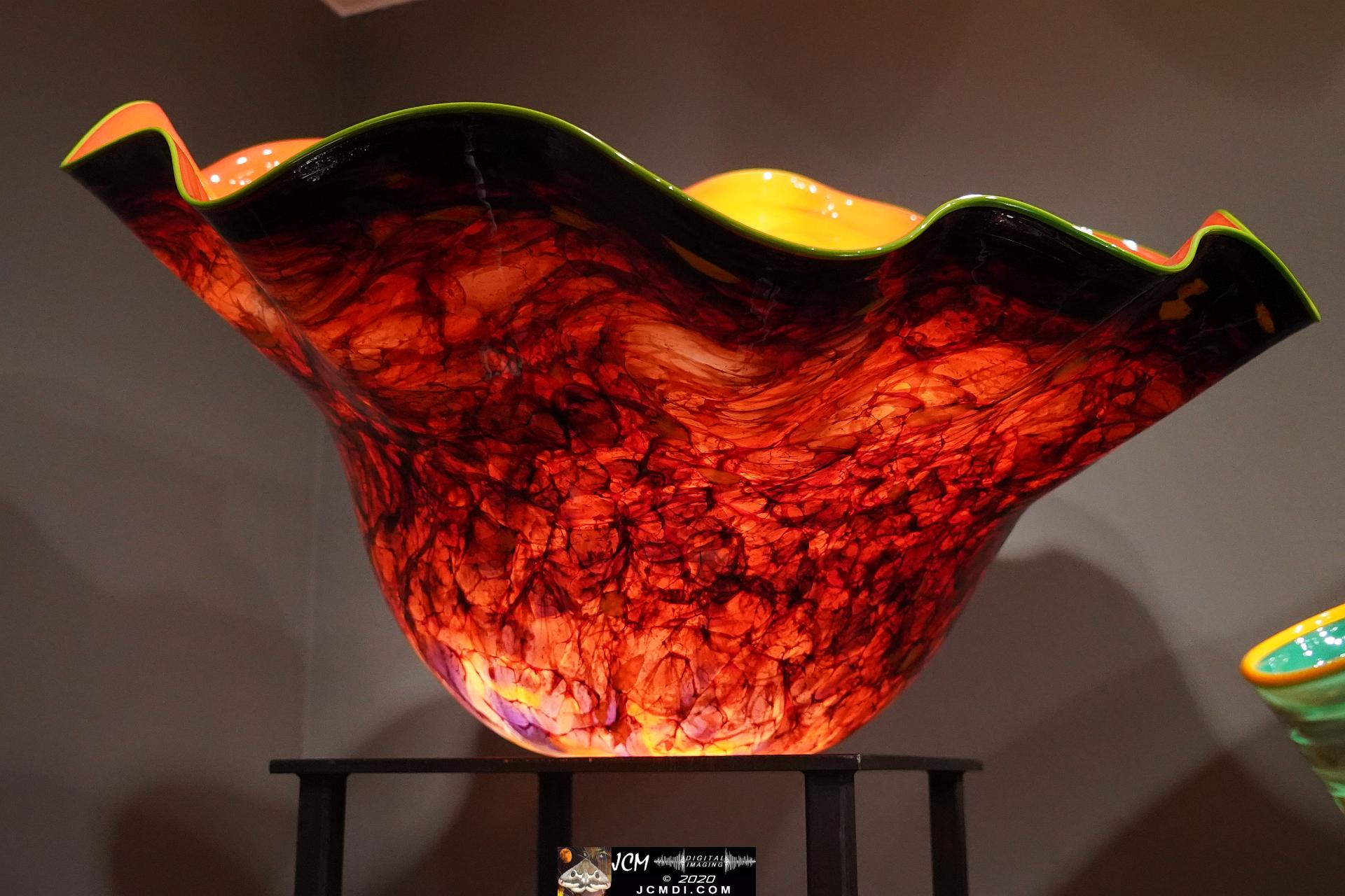 20200930 CheekWood Chihuly - flower bowls
